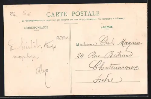 AK Berck-Plage, Promenade en mer