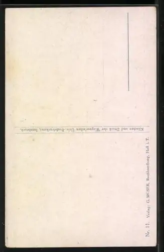 AK Innsbruck, Bahnhof mit Brunnen