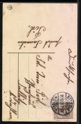 AK Kinder auf einer Schaukel