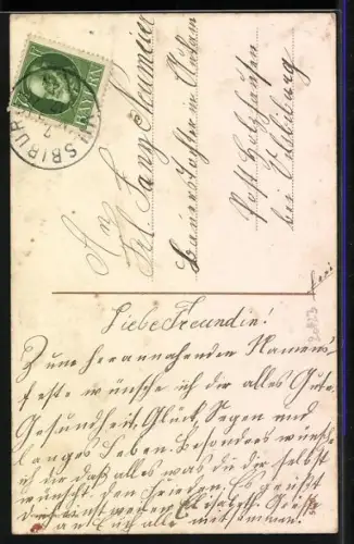 AK Kinder in einem grossen Korb