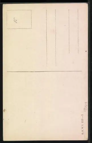AK Hirsche im herbstlichen Wald