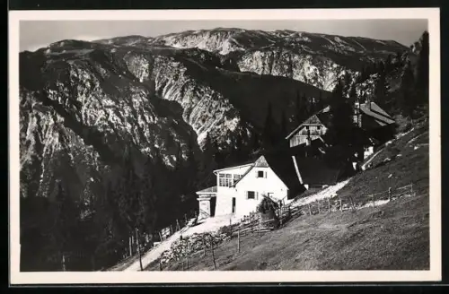 AK Baumgartnerhaus, Berghütte auf dem Hochschneeberg