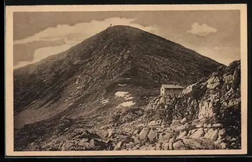 AK Krottenkopfhütte der Sektion Weilheim-Murnau