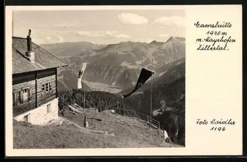 AK Gamshütte, Berghütte im Zillertal mit Mayrhofen