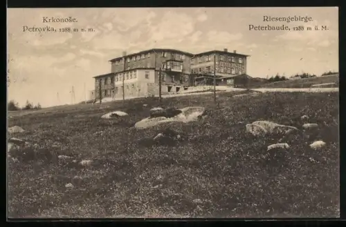 AK Peterbaude, Berghütte im Riesengebirge