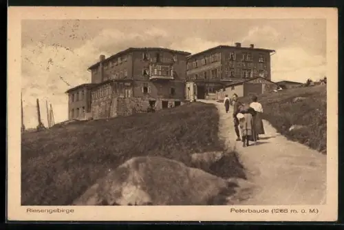 AK Blick zur Peterbaude