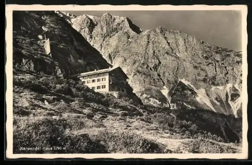 AK Karwendel-Haus am Hochgebirge