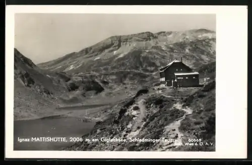 AK Ignaz Mattishütte, Berghütte am Giglachsee, Schladminger Tauern