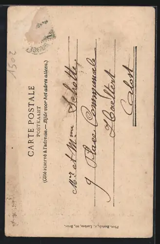 AK Bruges, Le Puits de la Rue Saint-Jacques