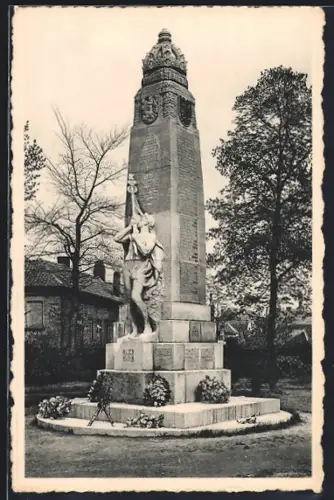 AK Renaix, Monument aux Soldats et Déportés morts pour la Patrie