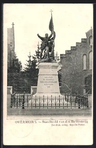 AK Overmere, Standbeeld van den Boerenkrijg