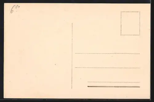 AK Moortzeele, Villa mit Garten und Mauer
