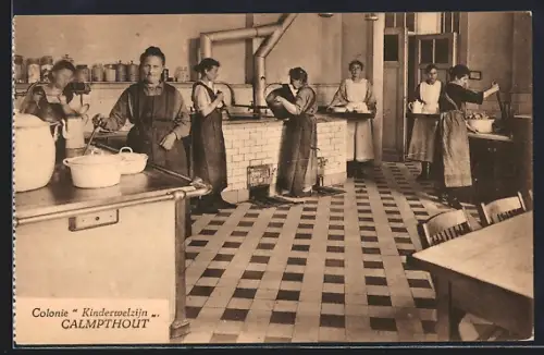AK Calmpthout, Colonie Kinderwelzijn, Keuken