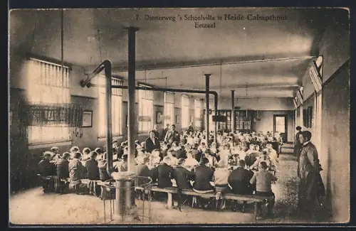 AK Kalmthout, Heide, Diesterweg`s Schoolvilla, Eetzaal
