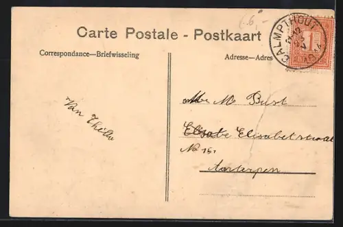 AK Kalmthout, Heide, Diesterweg`s Schoolvilla, Groote slaapzaal voor de jongens