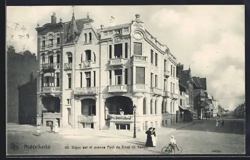 AK Middelkerke, Digue est et avenue Paul de Smet de Naeyer