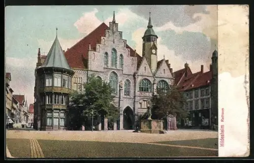 AK Hildesheim, Partie am Rathaus
