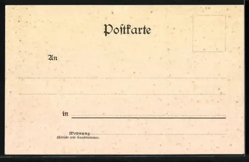 AK Chiemsee, Herren-Insel mit Kampenwand