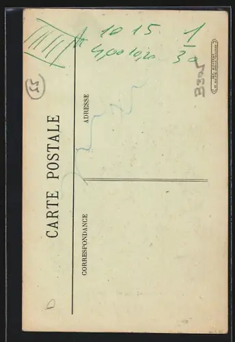 AK Vaubecourt, Rue Grande