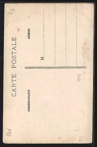 AK Laimont, Bataille de la Marne du 6 au 12 Sept. 1914, l`Eglise bombardee