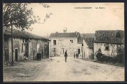 AK Vadelaincourt, Le Mairie