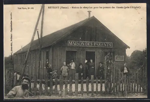 AK Revigny /Meuse, Maison de réception pour les parents des blessés, pres l`Hopital