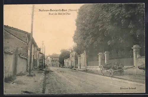 AK Naives-Devant-Bar, Rue de Bar-le-Duc