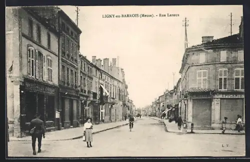 AK Ligny-en-Barrois, Rue Leroux