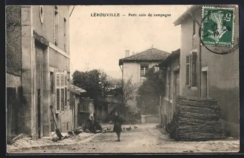 AK Lérouville, Petit coin de campagne