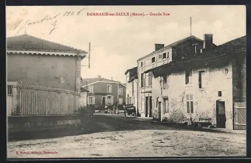 AK Dammarie-sur-Saulx, Grande Rue