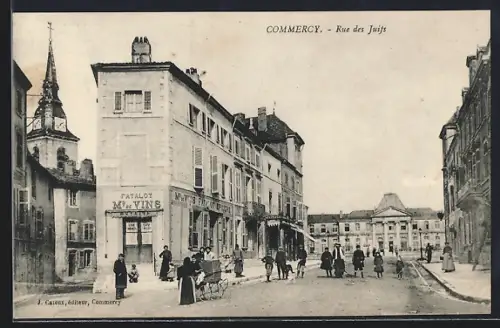 AK Commercy, Rue de Juifs
