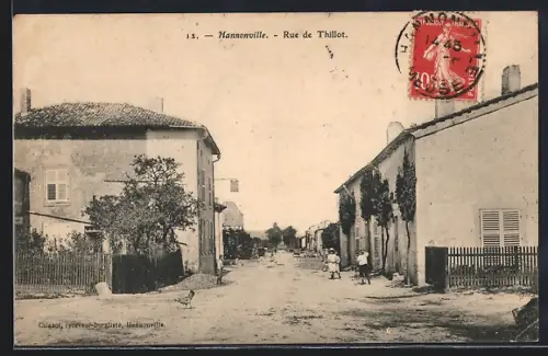 AK Hannonville, Rue de Thillot