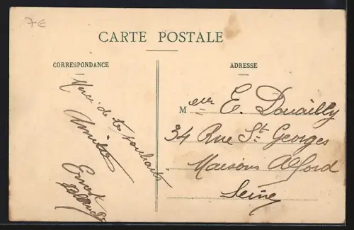 AK Verdun, Faubourg Pavé, Avenue d`Alsace-Lorraine