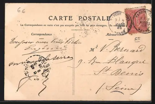 AK Vaucouleurs, Rue de la Republique, Eglise