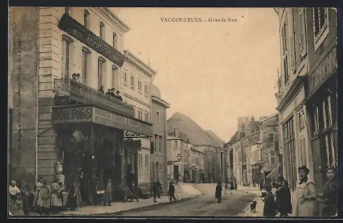 AK Vaucouleurs, Grande Rue, Soieries