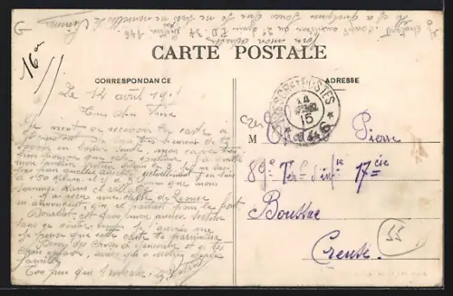 AK Vavincourt /Meuse, Rue de Bar-le-Duc