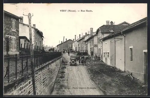 AK Very /Meuse, Rue Haute