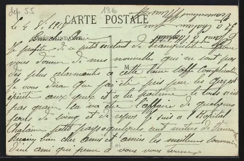 AK Vaucouleurs, Rue Jeanne-d`Arc, Au Rendez-Vous des Amis