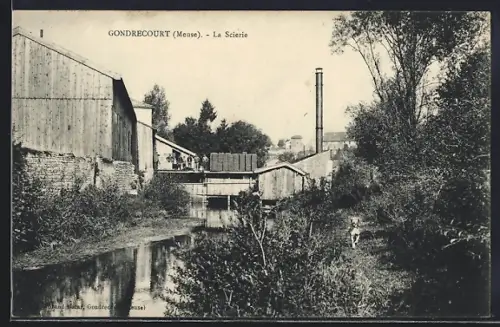 AK Gondrecourt /Meuse, La Scierie
