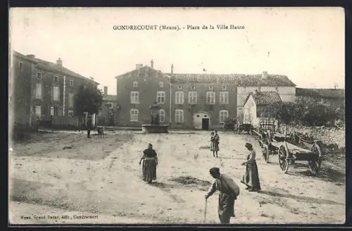 AK Gondrecourt /Meuse, Place de la Ville Haute