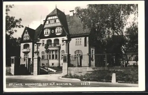 AK Zeltweg, Werkhotel der Alp. Montan G.