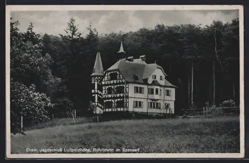 AK Rohrbrunn im Spessart, Ehem. Jagdschloss Luitpoldhöhe