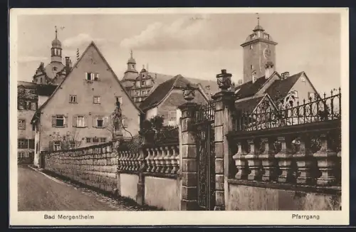 AK Bad Mergentheim, Pfarrgang