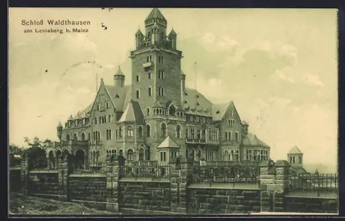 AK Mainz, Schloss Waldthausen am Leniaberg