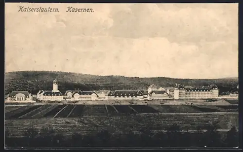 AK Kaiserslautern, Blick auf die Kasernen