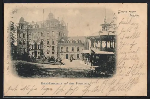 AK Königswinter, Hotel auf dem Petersberg, Inh. Wwe. Pet. Jos. Nelles