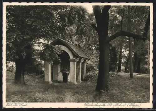 AK Werl /Kr. Soest, Erbsälzerkapelle St. Michael Höppe