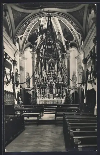 AK Dorfen a. d. Isen, Kirche, Innenansicht