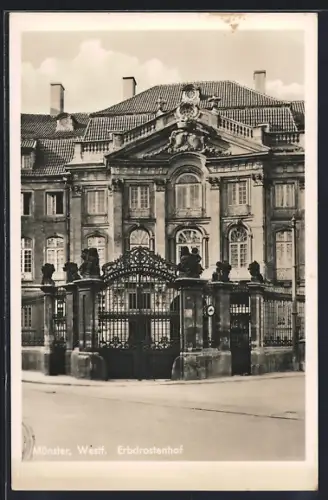 AK Münster /Westf., Erbdrostenhof