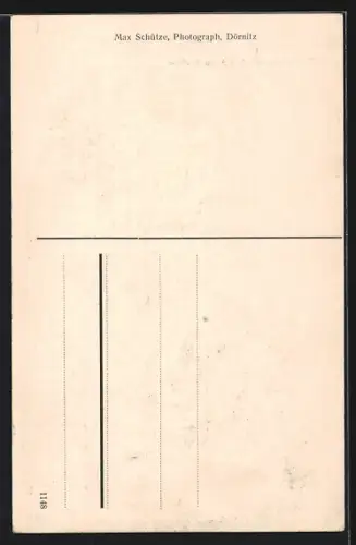 AK Alten-Grabow, Truppenübungsplatz - Uhrturm